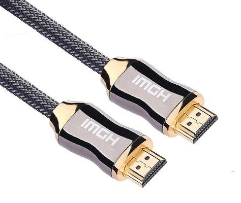 Cable trenzado de nylon de 2.0v 4k 60hz Hdmi, cable de 3d 4k Hdr Hdmi