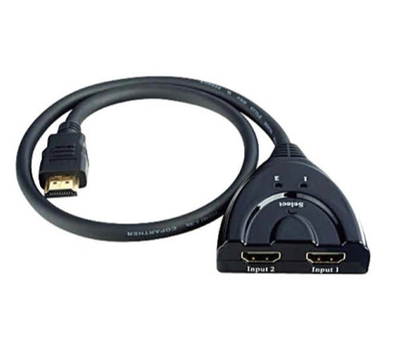 Divisor niquelado del alambre de HDMI de cable de las multimedias de cobre de la asamblea