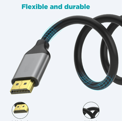 fibra óptica de la asamblea de cable de 60hz HDMI 4k 3840x2160 el 15m