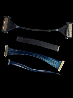 Ethernet de la automatización 0.3m m del cable coaxial del micrófono de la robótica