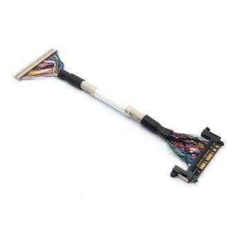 Arnés de cable 0.8m m Mini Coaxial Shielded Cable Assembly de la robótica LVDS
