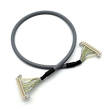 Arnés de cable 0.8m m Mini Coaxial Shielded Cable Assembly de la robótica LVDS