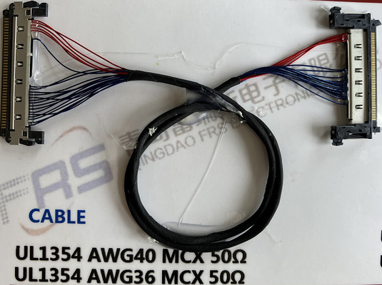 arnés de cable de 0.8m m Awg40 LVDS 30 Pin Connector Cable 180m m