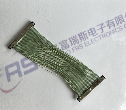 Awg42 50 atalaje micro del coaxil 0.4m m del cable del Pin LVDS