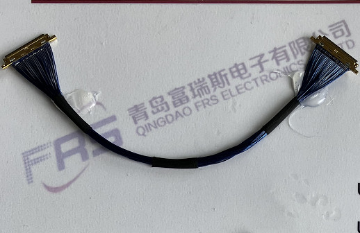 40awg asambleas de cable micro del conector 250m m del Pin LVDS del coaxil 30