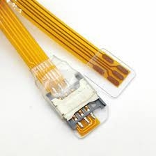 Robótica del cable plano de la automatización FFC, cable de cinta de 0.5m m FFC