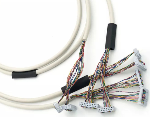 pantalla LCD del cable plano 12-64 Pin Flex Ribbon Twist For de 2.54m m FFC