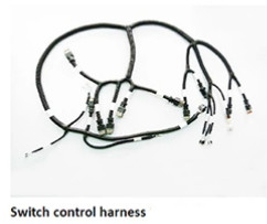 Conector acanalado redondo de la linterna de la haz de cables JST de la luz del coche