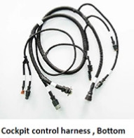 Conector acanalado redondo de la linterna de la haz de cables JST de la luz del coche