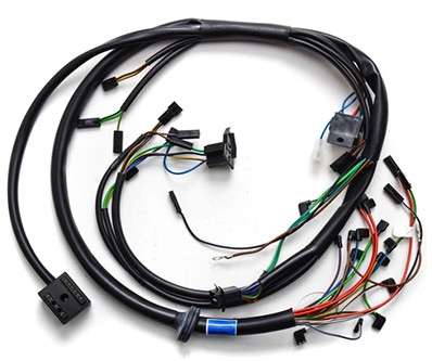 señal doble del escudo 18awg de la asamblea de cable del arnés de cable del 100cm para el audio para el automóvil