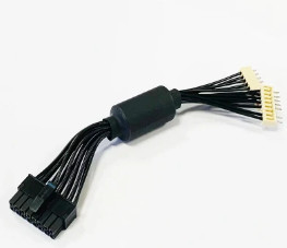 Arnés de cable acanalado del motor de la baja tensión, haz de cables del vehículo del RF para el remolque