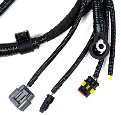 Asamblea de cable del arnés de cable del LED Tin Plated 28awg automotriz