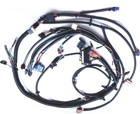 Sola extensión de la antena del coche del auto los 35cm de la asamblea de cable del arnés de cable del escudo