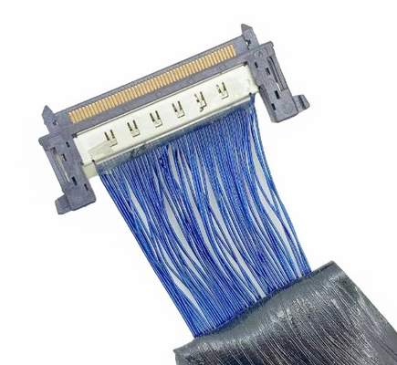 Asamblea de cable de alambre de JAE 0.25m m 500m m 51 micrófono del Pin LVDS coaxial
