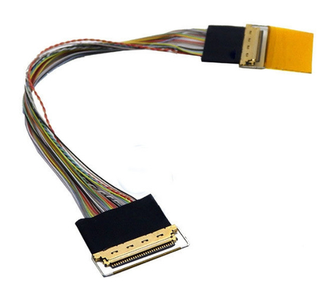 Cable 30 Pin Modeling del arnés de cable 240m m 0.5m m del LCD LVDS
