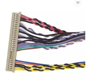 40 arnés de cable eléctrico, haz de cables del Pin LVDS del remolque del coche de 50m m