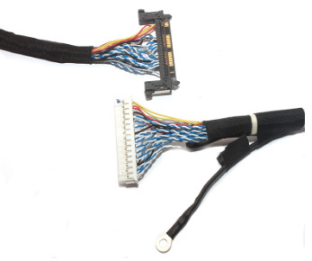 Artículo del conector de cable del arnés de cable JAE 0.5m m del ordenador portátil LVDS