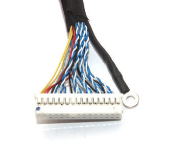 Artículo del conector de cable del arnés de cable JAE 0.5m m del ordenador portátil LVDS