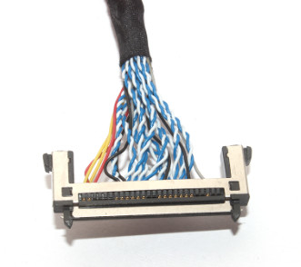 Artículo del conector de cable del arnés de cable JAE 0.5m m del ordenador portátil LVDS
