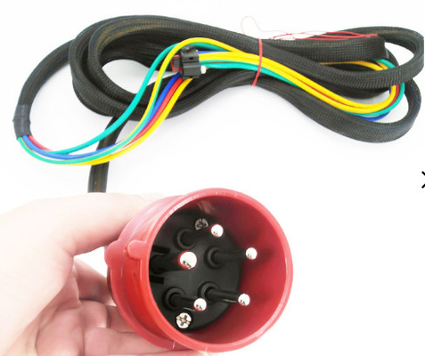 asamblea de cable de transmisión de Molex de la haz de cables del robot de 430m m Lvds