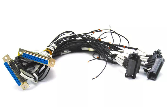 Transferencia flexible de la radiofrecuencia de los cables de Lvds de la haz de cables del robot del RF 500m m