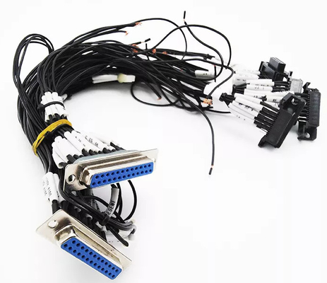 Transferencia flexible de la radiofrecuencia de los cables de Lvds de la haz de cables del robot del RF 500m m