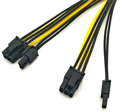 8 el escudo de Pin Power Wire Harness Female PA66 telegrafía 260m m para el automóvil