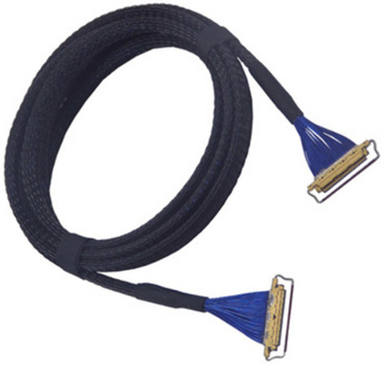 50-15000m m 60 Pin Lvds Cable, cable coaxial grueso de 370m m para la pantalla de la PC de la nota de la exhibición