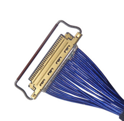 50-15000m m 60 Pin Lvds Cable, cable coaxial grueso de 370m m para la pantalla de la PC de la nota de la exhibición