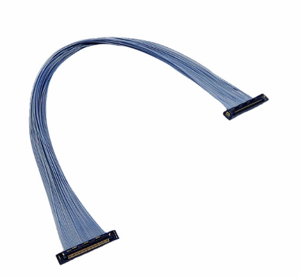 el 15cm 30 cable coaxial ultra flexible de Pin Lvds Over Coax 0.4m m