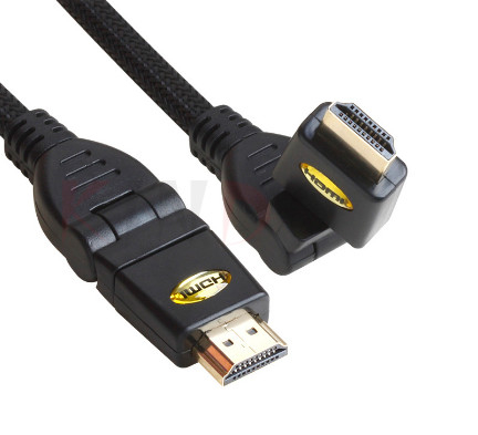 1080p 360 velocidad del cable 8.0m m Hdmi del grado 4k ultra Hd Hdmi con Ethernet