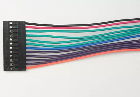 24 Pin Camera Cable Assemblies Male al alambre femenino del Cctv
